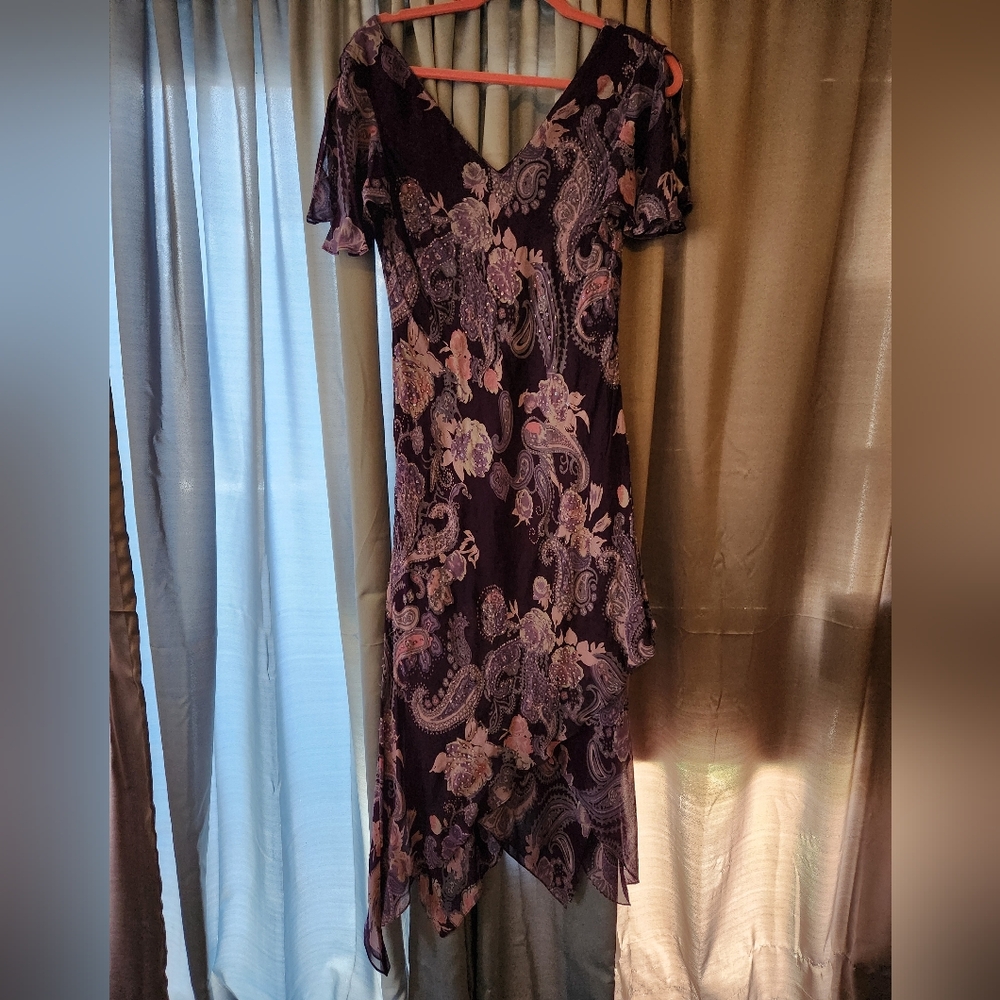 Eva Blue Long Dress